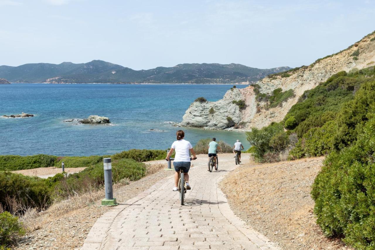 Eco Village Baia Delle Ginestre Teulada Exteriör bild