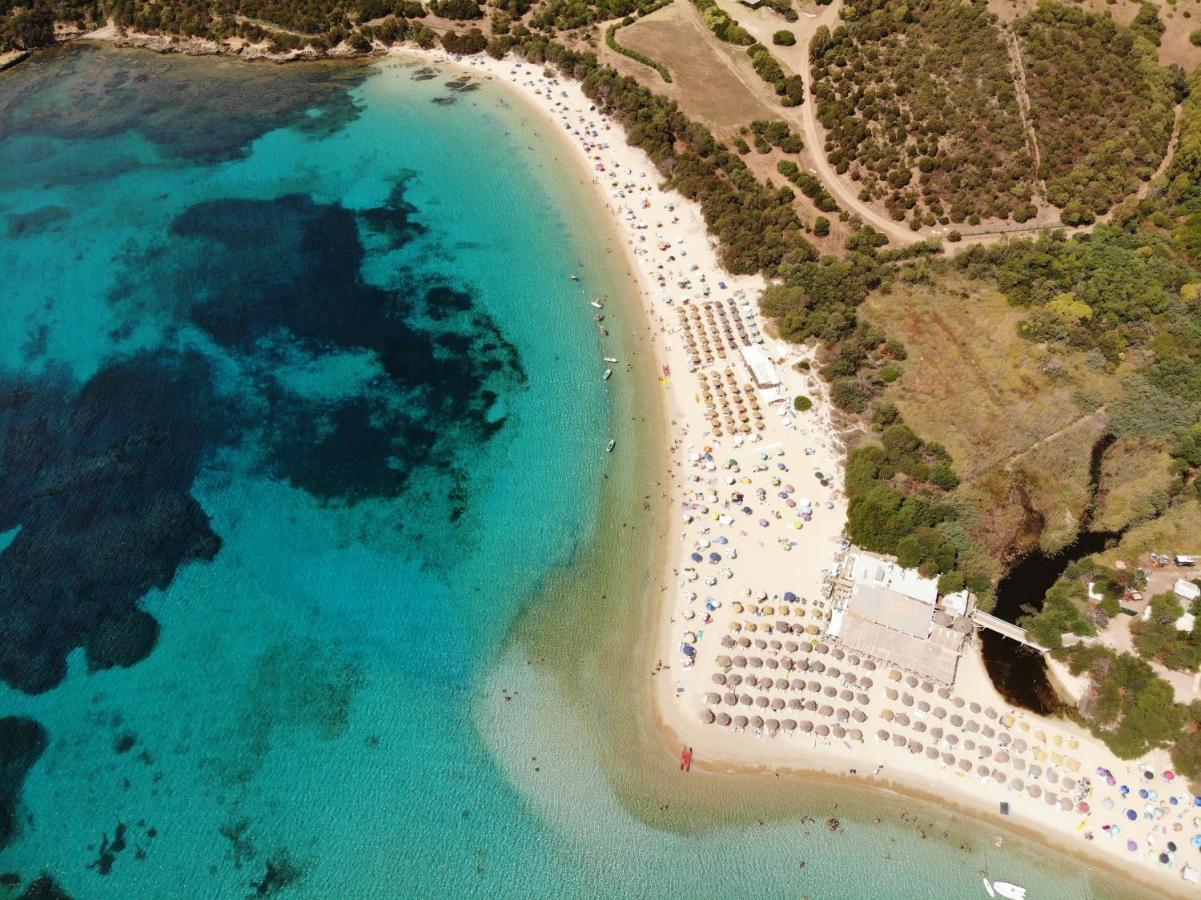 Eco Village Baia Delle Ginestre Teulada Exteriör bild