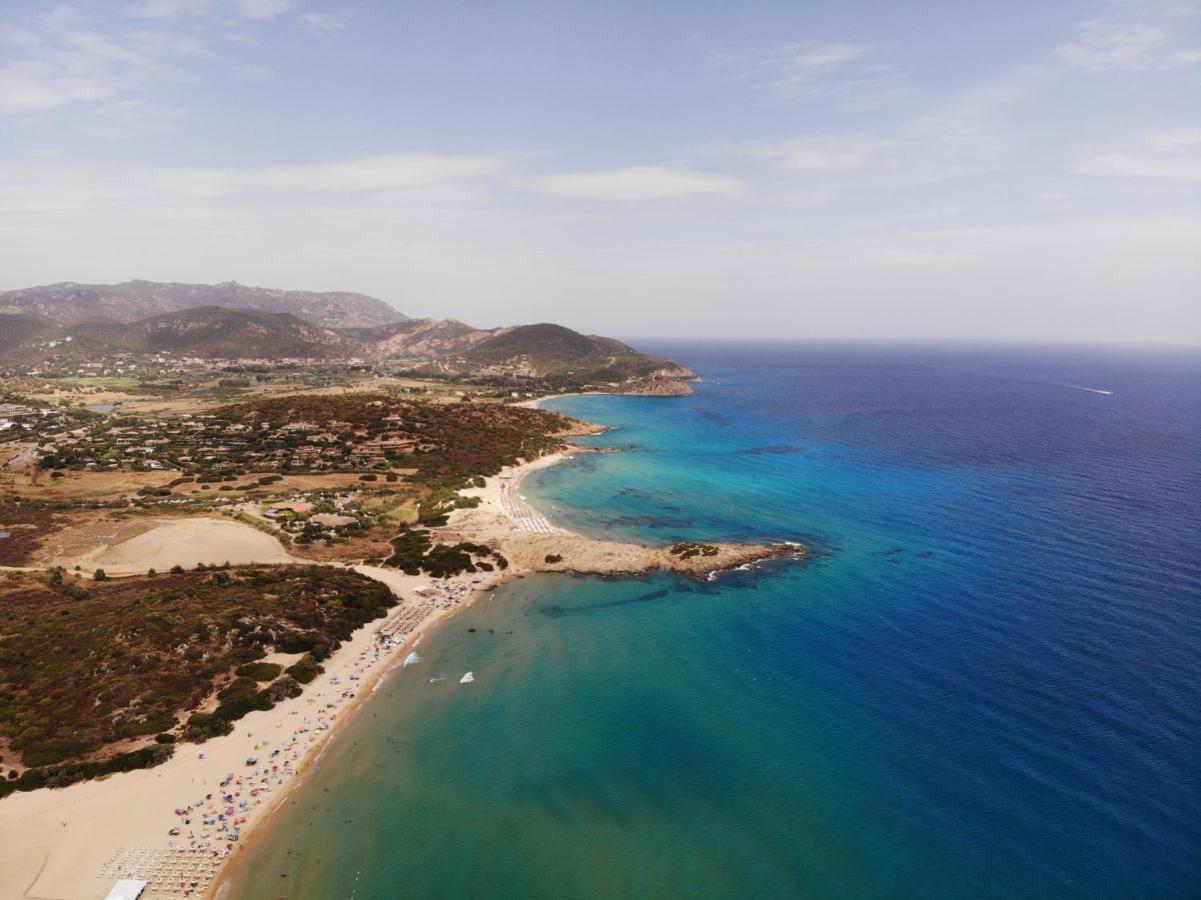 Eco Village Baia Delle Ginestre Teulada Exteriör bild