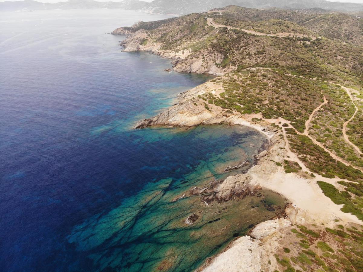Eco Village Baia Delle Ginestre Teulada Exteriör bild